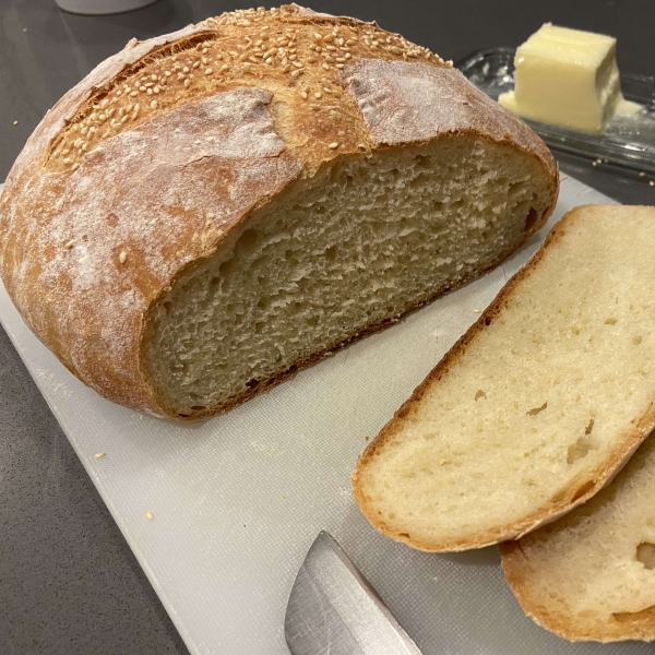 Crusty Dutch Oven Bread