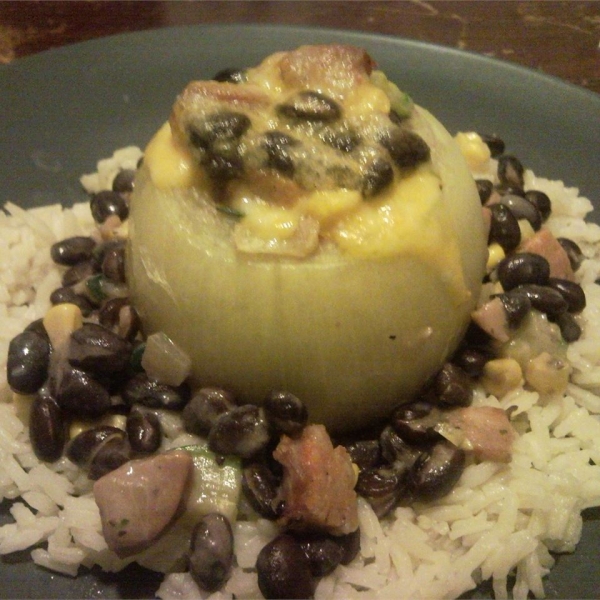 Peter's Baked Stuffed Onions