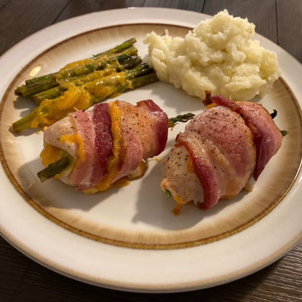 Chicken Rollatini with Asparagus