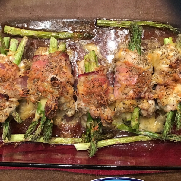 Chicken Rollatini with Asparagus