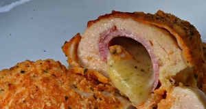 Air Fryer Chicken Cordon Bleu