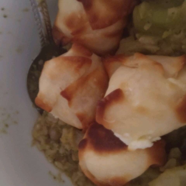 Baked Cream Cheese Wontons