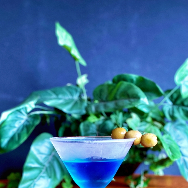 Blue Sky Martini