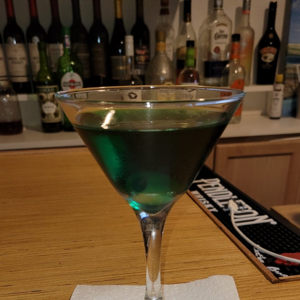 Blue Sky Martini