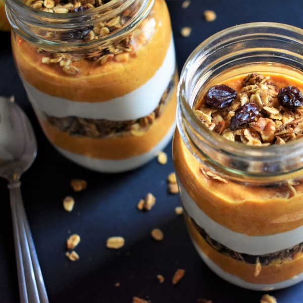Maple-Pumpkin Yogurt Parfait