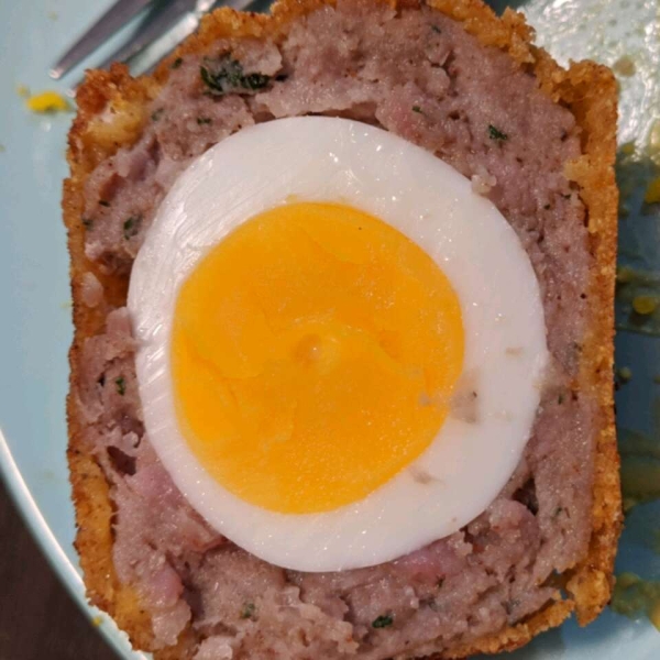Scotch Eggs with Mustard Sauce