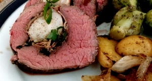 Beef Tenderloin Stuffed with Lobster