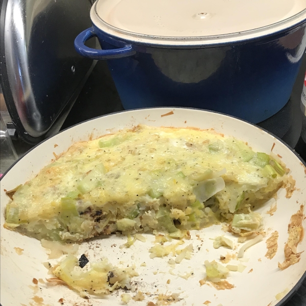 Potato and Leek Frittata
