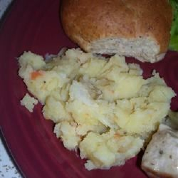 Spruced Up Mashed Potatoes