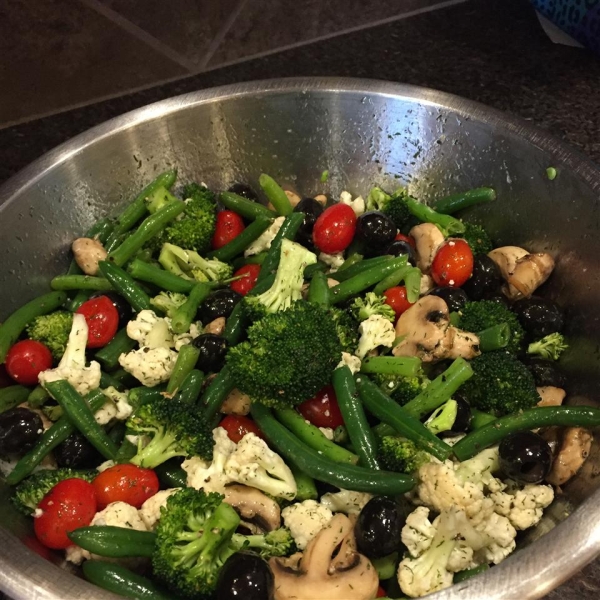 Marinated Vegetable and Olive Salad