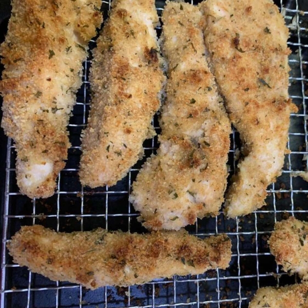 Crumbed Chicken Tenderloins (Air Fried)