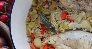 One-Pot Chicken and Brown Rice