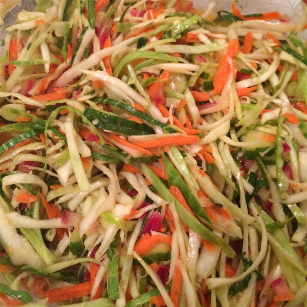 Angie's Dad's Best Cabbage Coleslaw