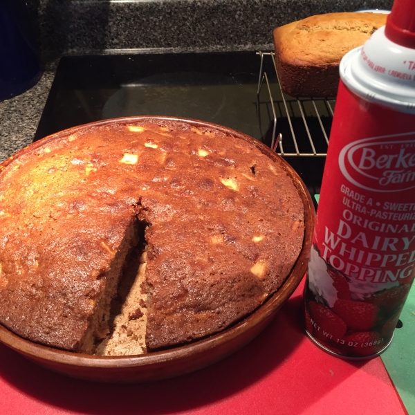 Mom's Prize-Winning Raw Apple Cake