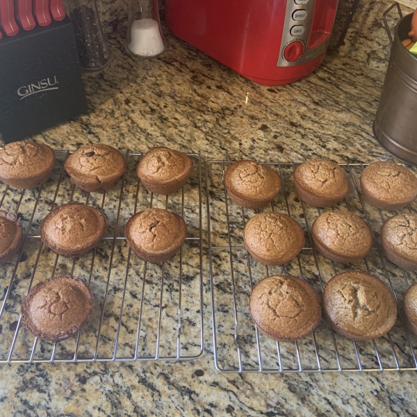 Flourless Banana Chocolate Chip Muffins