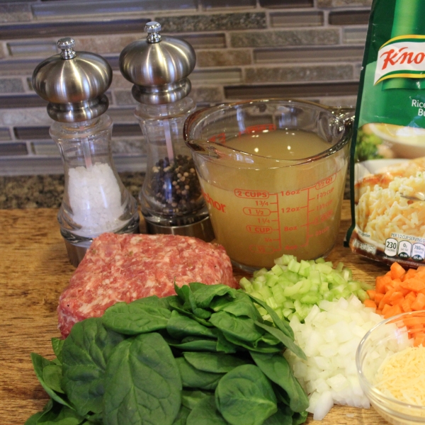 Italian Wedding Rice with Sausage