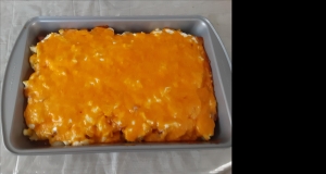 Potato, Cheese, and Kielbasa Casserole