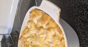 Chicken, Rice, and Biscuit Casserole