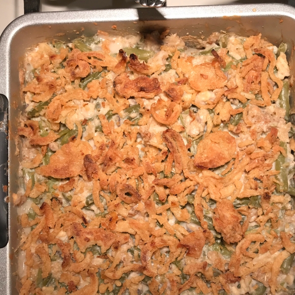 Green Bean Casserole with Canned Green Beans