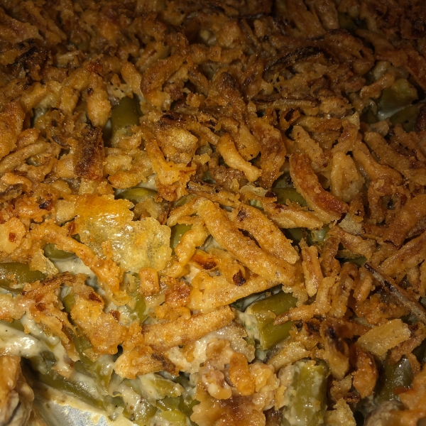 Green Bean Casserole with Canned Green Beans