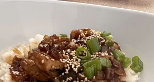 Honey Garlic Chicken Thighs