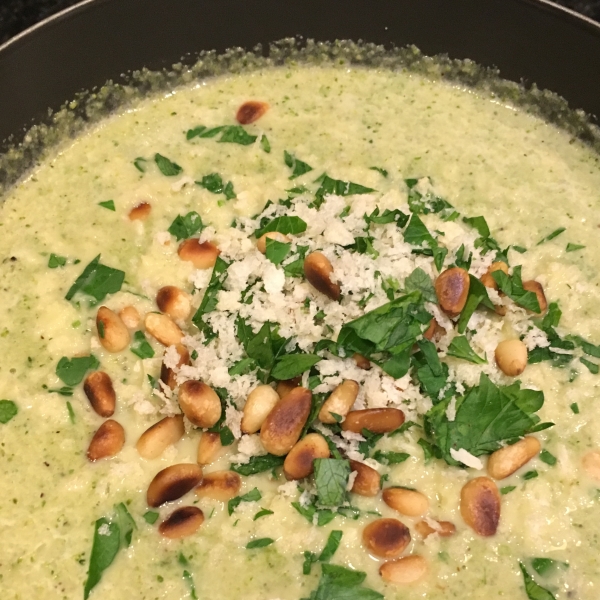 Very Green Broccoli Soup