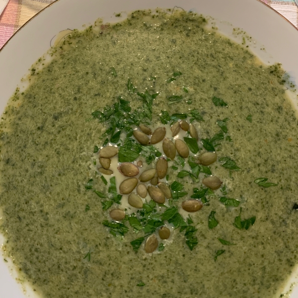 Very Green Broccoli Soup