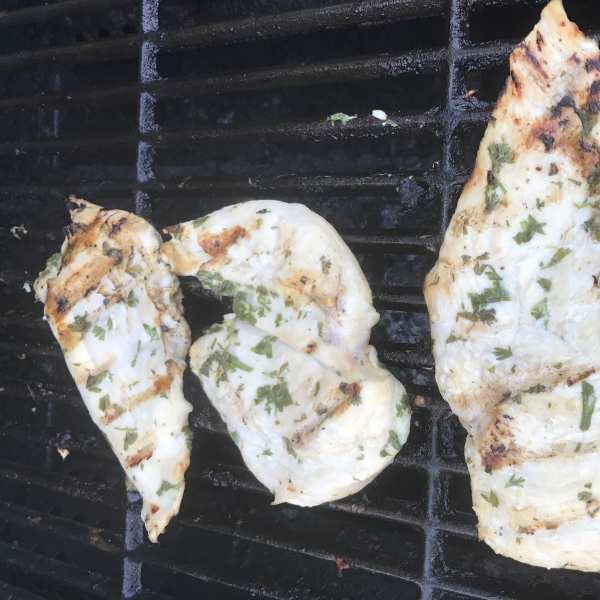 Beer Lime Grilled Chicken