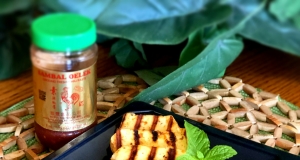 Grilled Spicy Halloumi Cheese