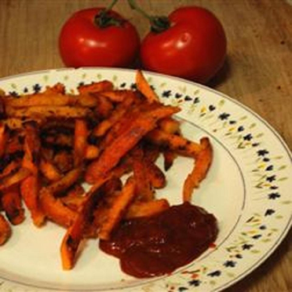 Bacon-Flavored Sweet Potato Fries