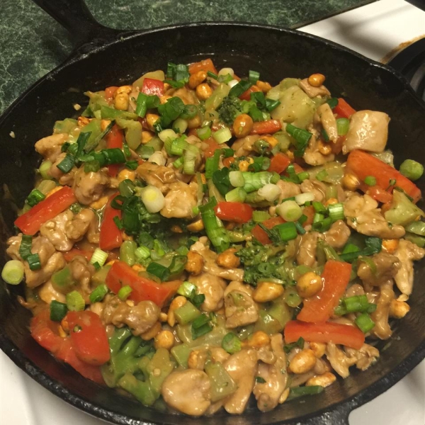 Spicy Peanut Chicken Stir-Fry