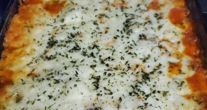 Spinach, Sausage and Cheese Bake