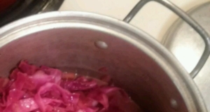 Tangy Warm Red Cabbage