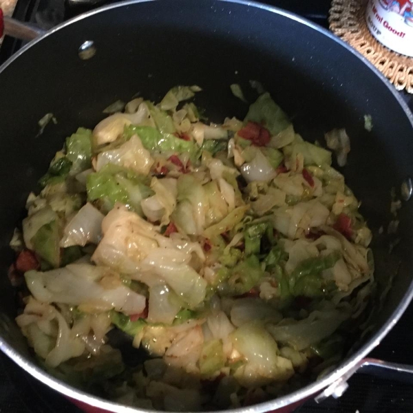 Southern Stir-Fried Cabbage