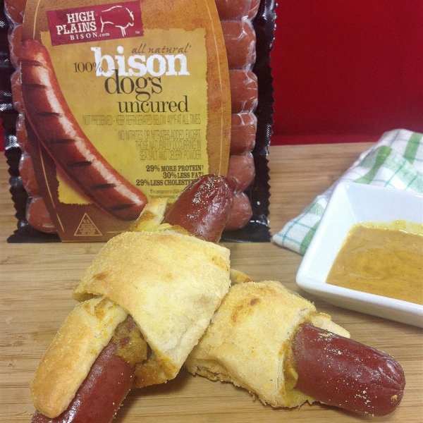 Bison Dog Roll-Ups