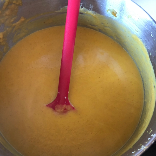 Curried Butternut Squash and Pear Soup