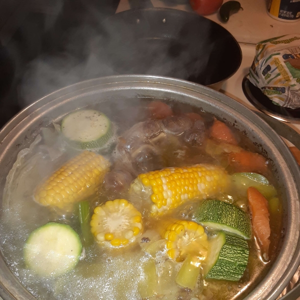 Caldo de Res (Mexican Beef Soup)