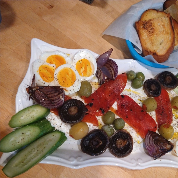 Grilled Greek Chicken Breasts with Whipped Feta