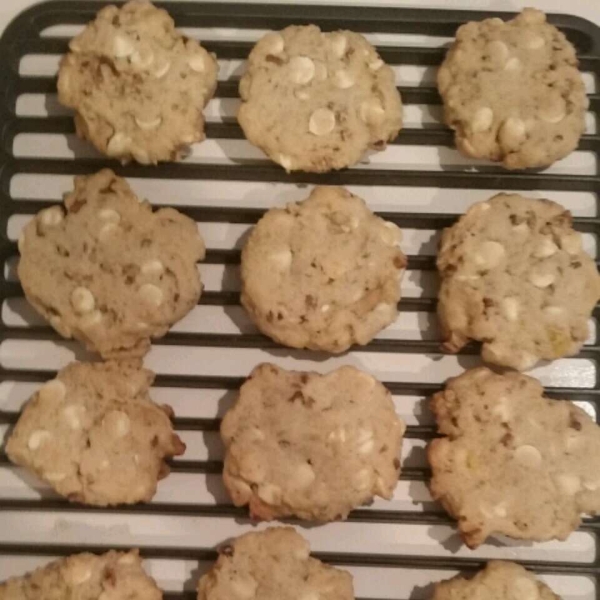 White Chocolate Orange Cookies