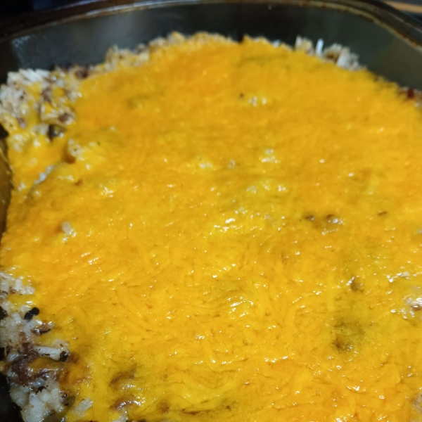 Ground Beef Casserole with Rice
