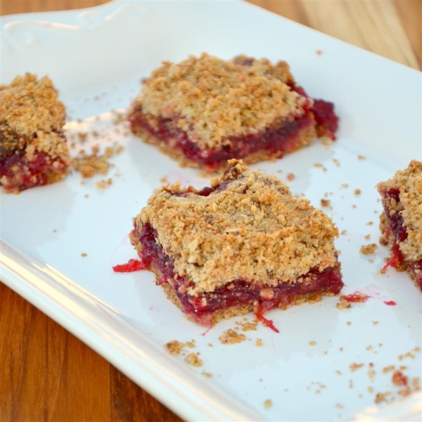 Cranberry Jam Bars