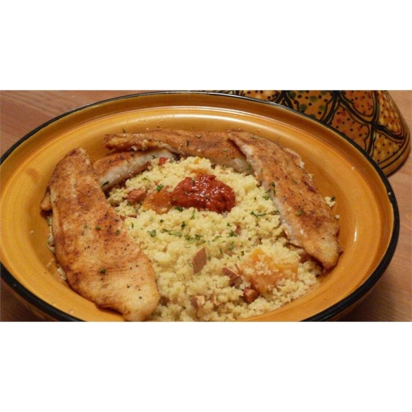 Sweet and Nutty Moroccan Couscous