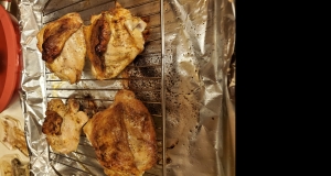 Super Easy Roasted Chicken Thighs