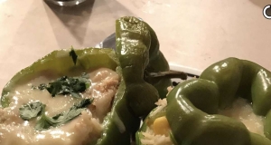 Spicy Vegetarian Stuffed Peppers