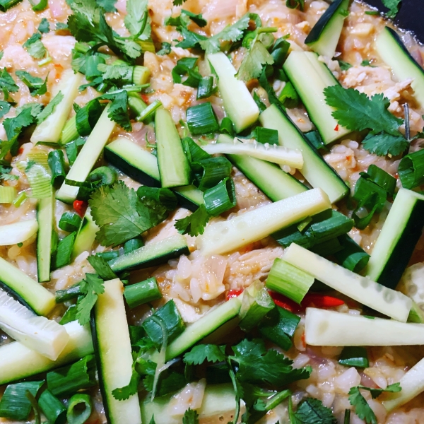 Jackie's Lemongrass Ginger Chile Chicken and Rice