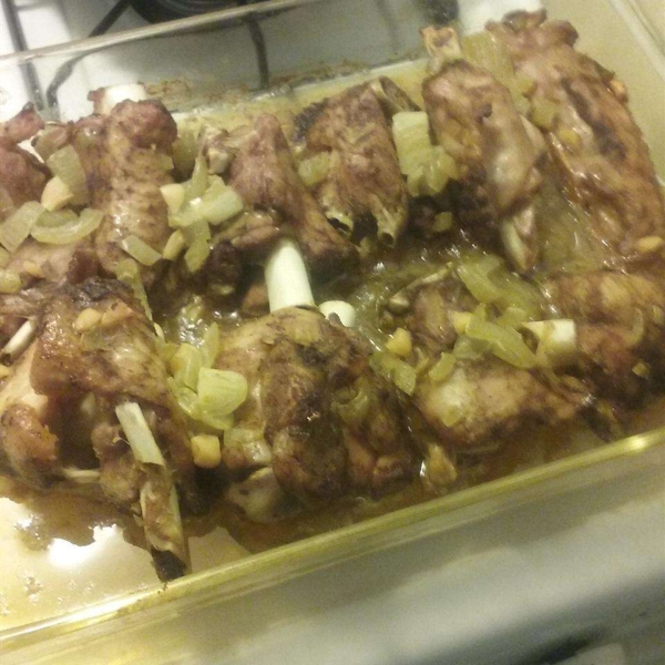 Baked Turkey Wings