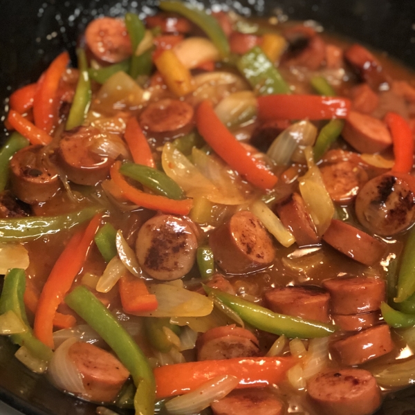 Sweet and Sour Smoked Sausage