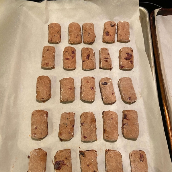 Brie's Turkey and Cranberry Dog Bones