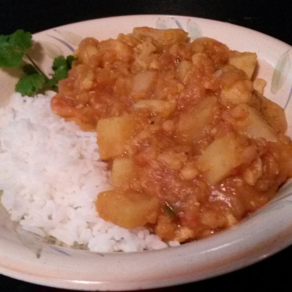 Potatoes Madras