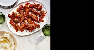 Air-Fried Pork Ribs with Ginger Glaze